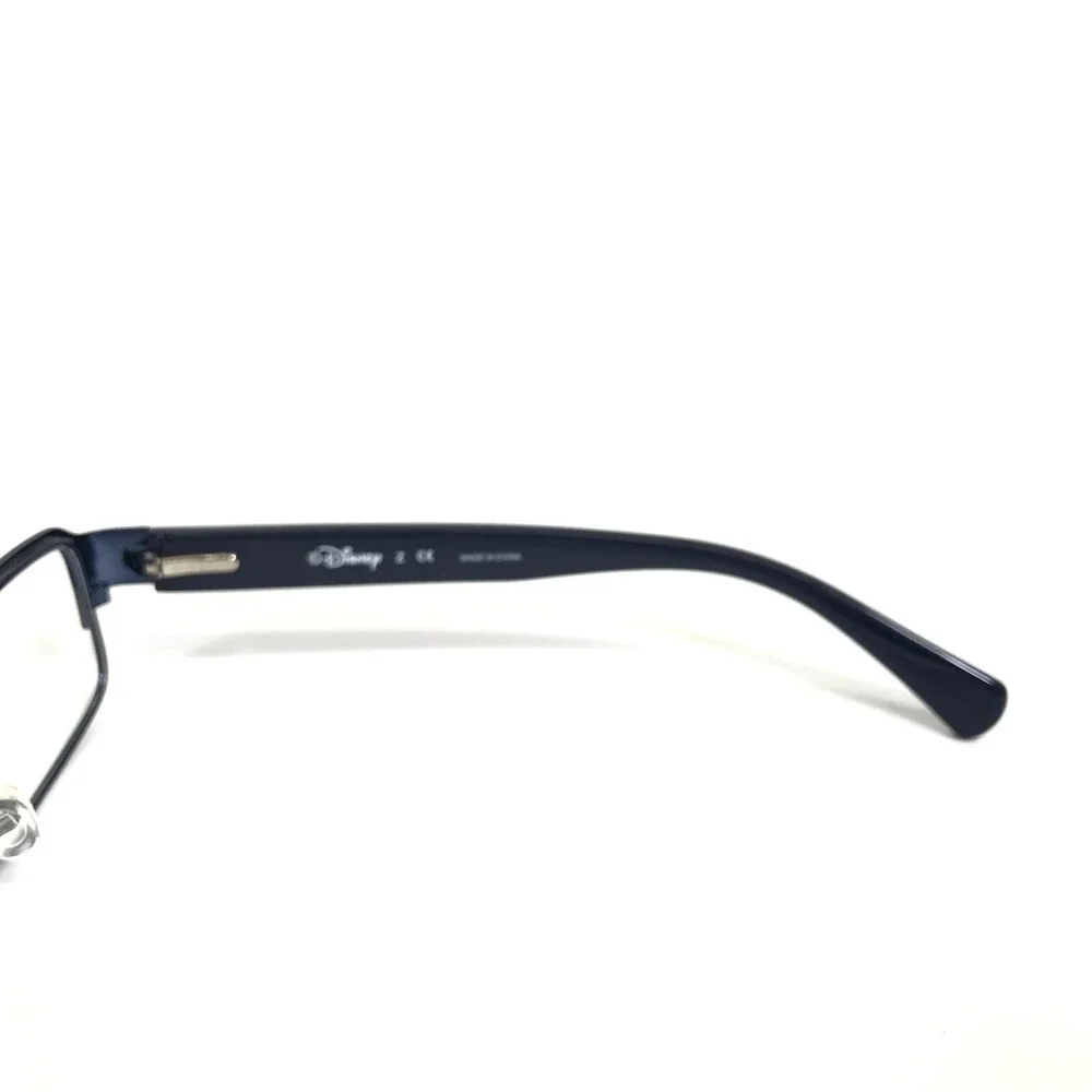 Disney Eyeglasses Frames Kids 3E 1001 3015 Blue Rectangular Full Rim 49-15-130